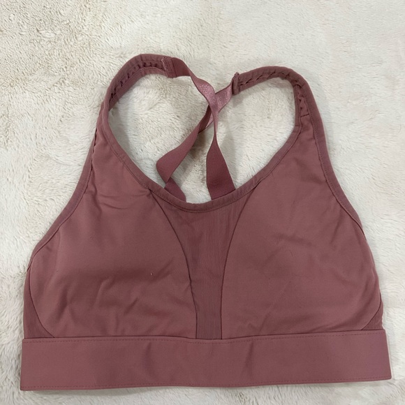 Victoria Secret SPORT sports bra small with mesh vneck - Picture 1 of 2